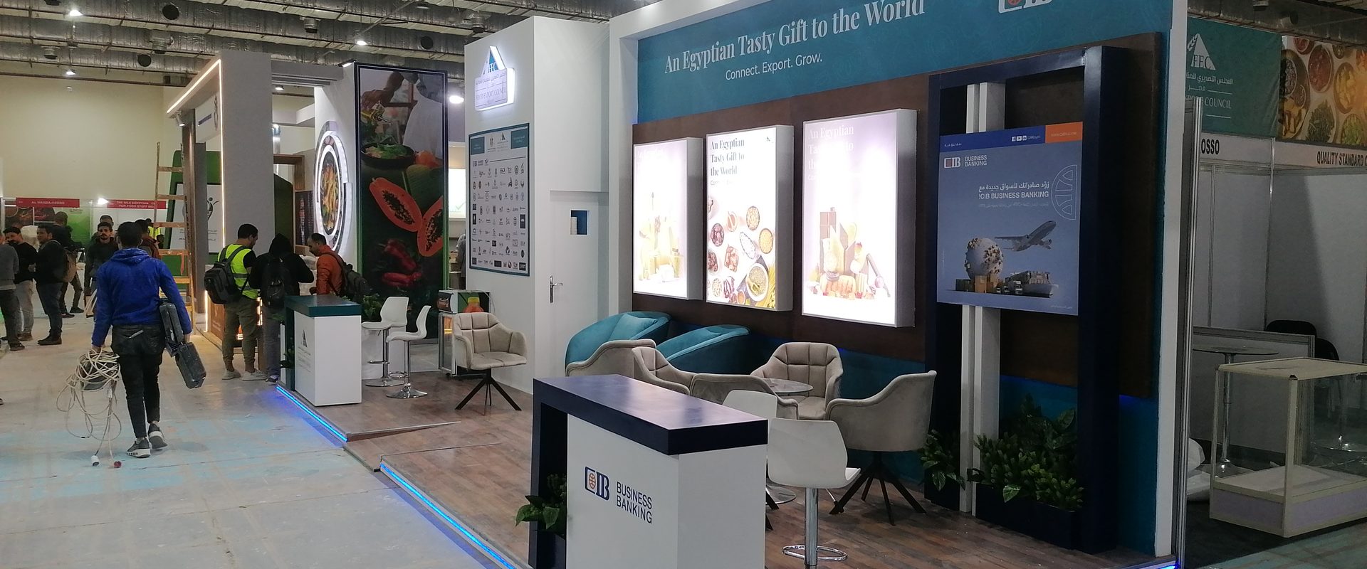 Exhibition Stands & Pavilions, Built in Egypt