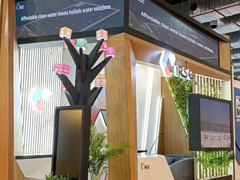 Exhibition stand built by The Task