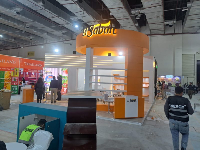Exhibition stand built by The Task