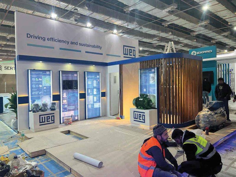 Exhibition stand built by The Task