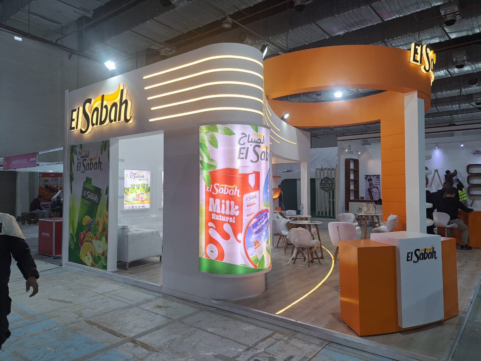 Event fabrication and exhibitions — the task