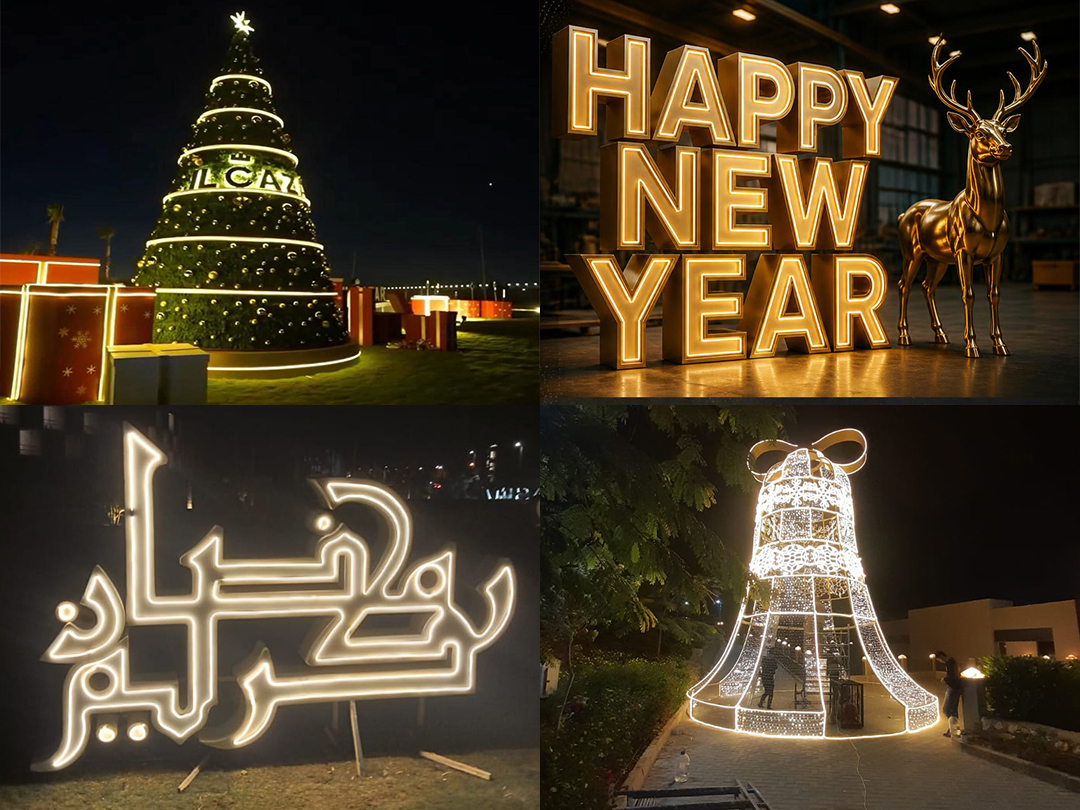 Seasonal decor and installations — the task