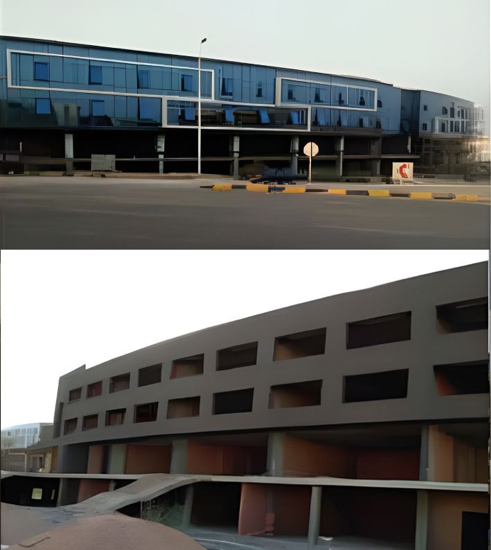 Cladding facade — Zayed Dunes