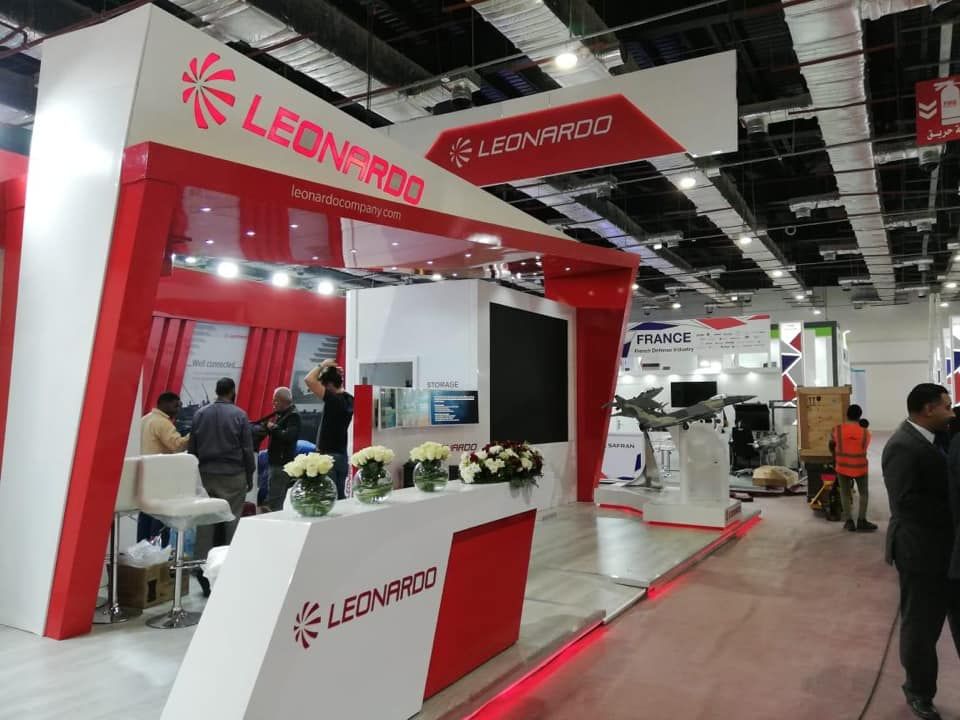 Leonardo & SAMI — EDEX — exhibition stand & build by The Task