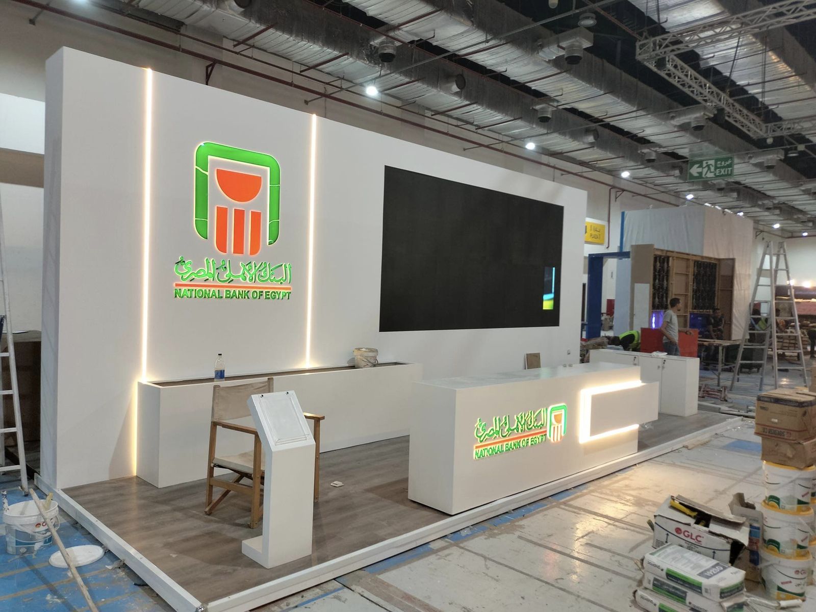 National Bank of Egypt — exhibition stand & build by The Task